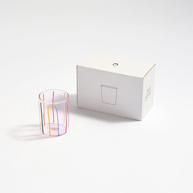 kas australia Fiesta Glass Tumbler Pair