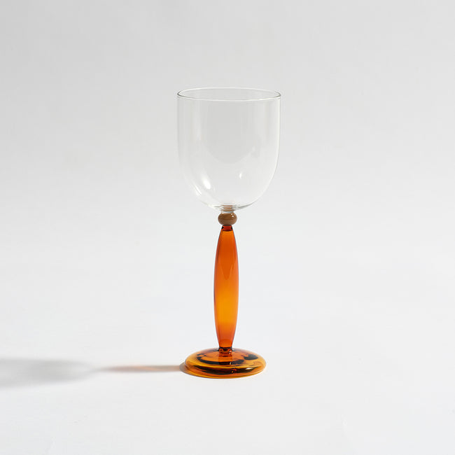 Kas Australia Kyoto Amber Wine Glass Pair