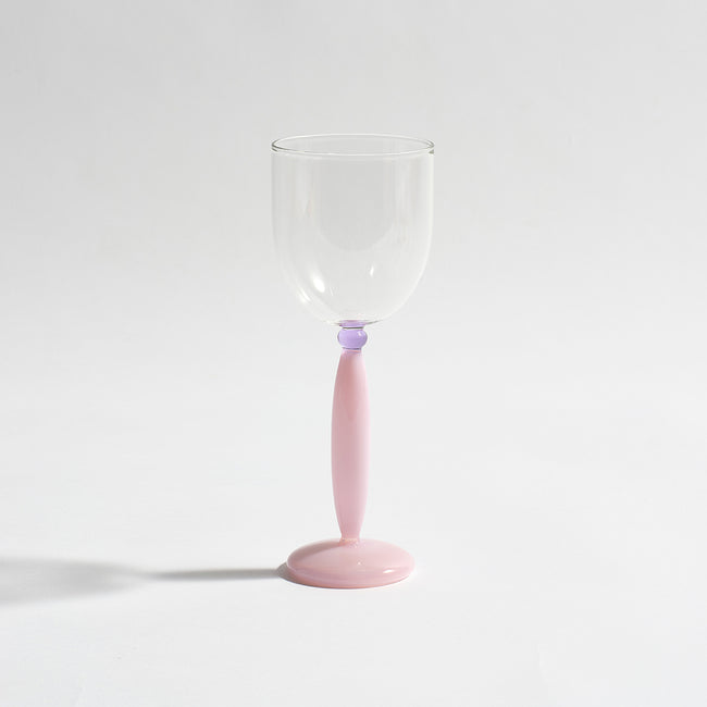 Kas Australia Kyoto Pink Wine Glass Pair