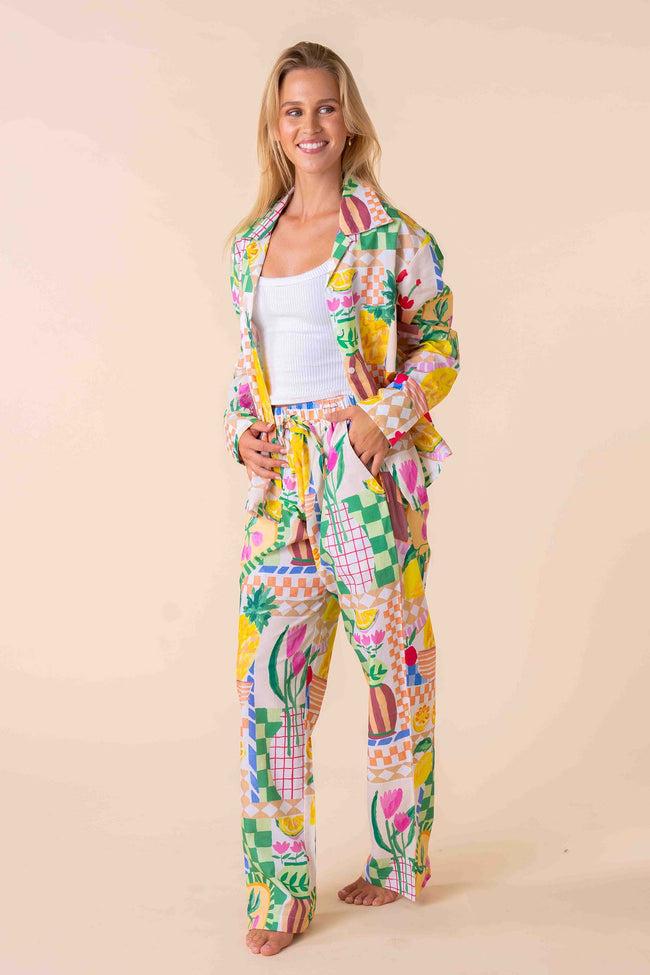 Kas Australia Lydia Long Sleeve Pyjama Set