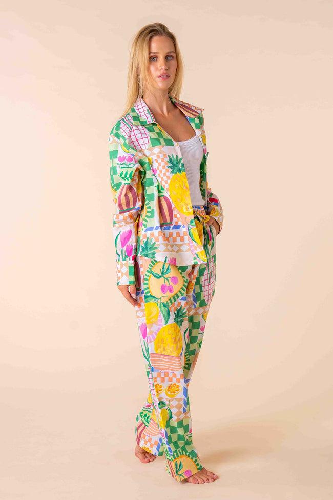 kas australia Lydia Long Sleeve Pyjama Set