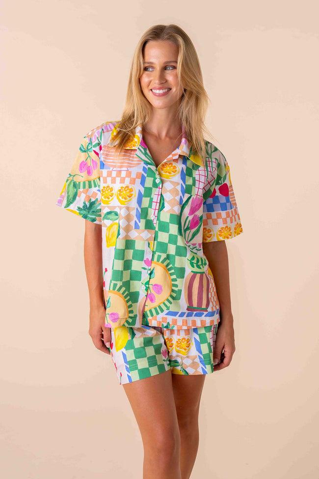kas australia Lydia Short Sleeve Pyjama Set