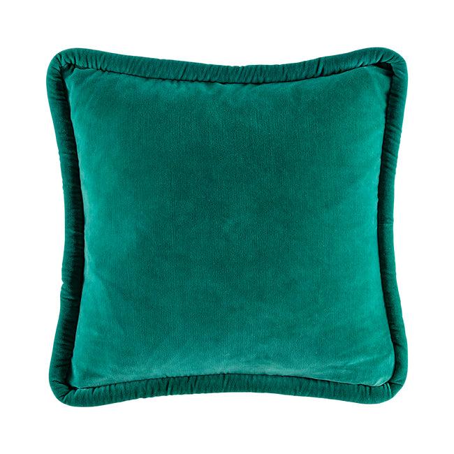 kas australia Pascale Turquoise Cushion
