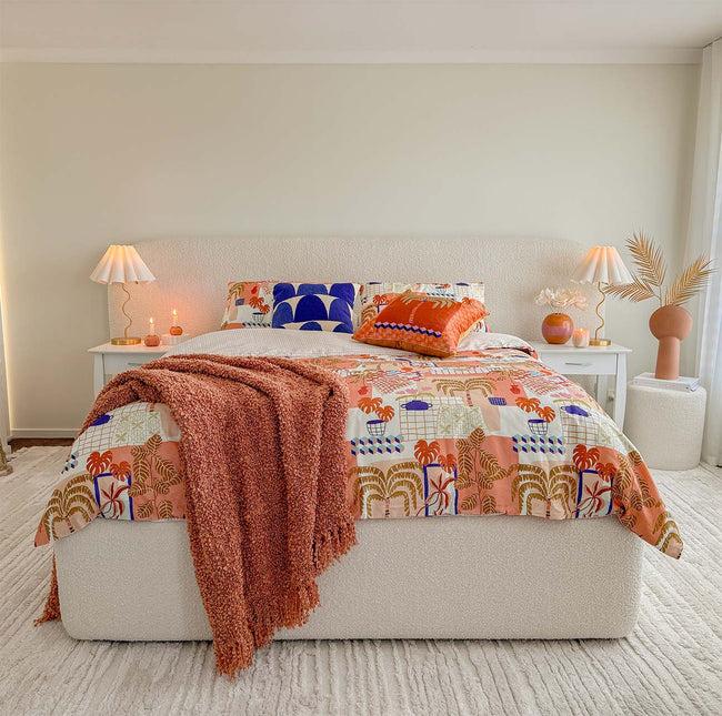 Kas Australia Porto Quilt Cover Set