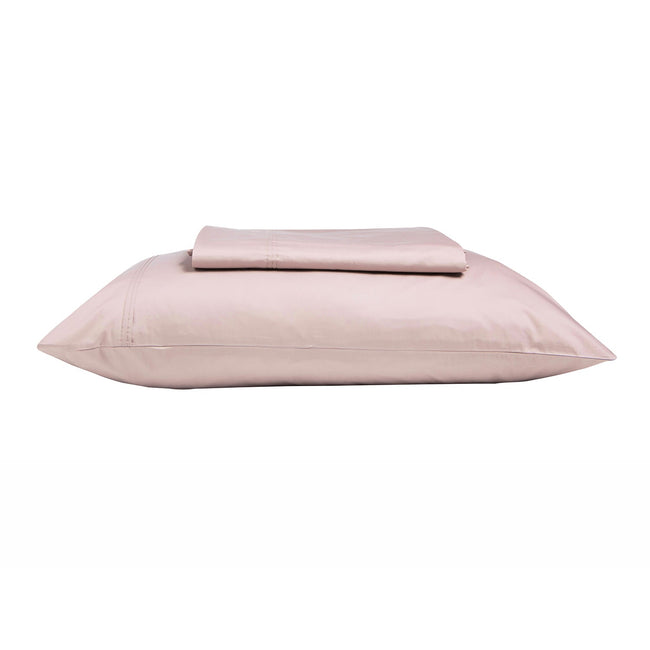 kas australia Pure 500 TC Egyptian Cotton Blush Sheet Set