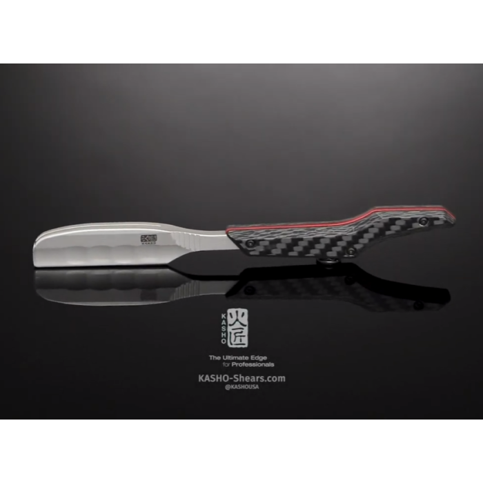 KASHO CARBON FIBER STRAIGHT RAZOR