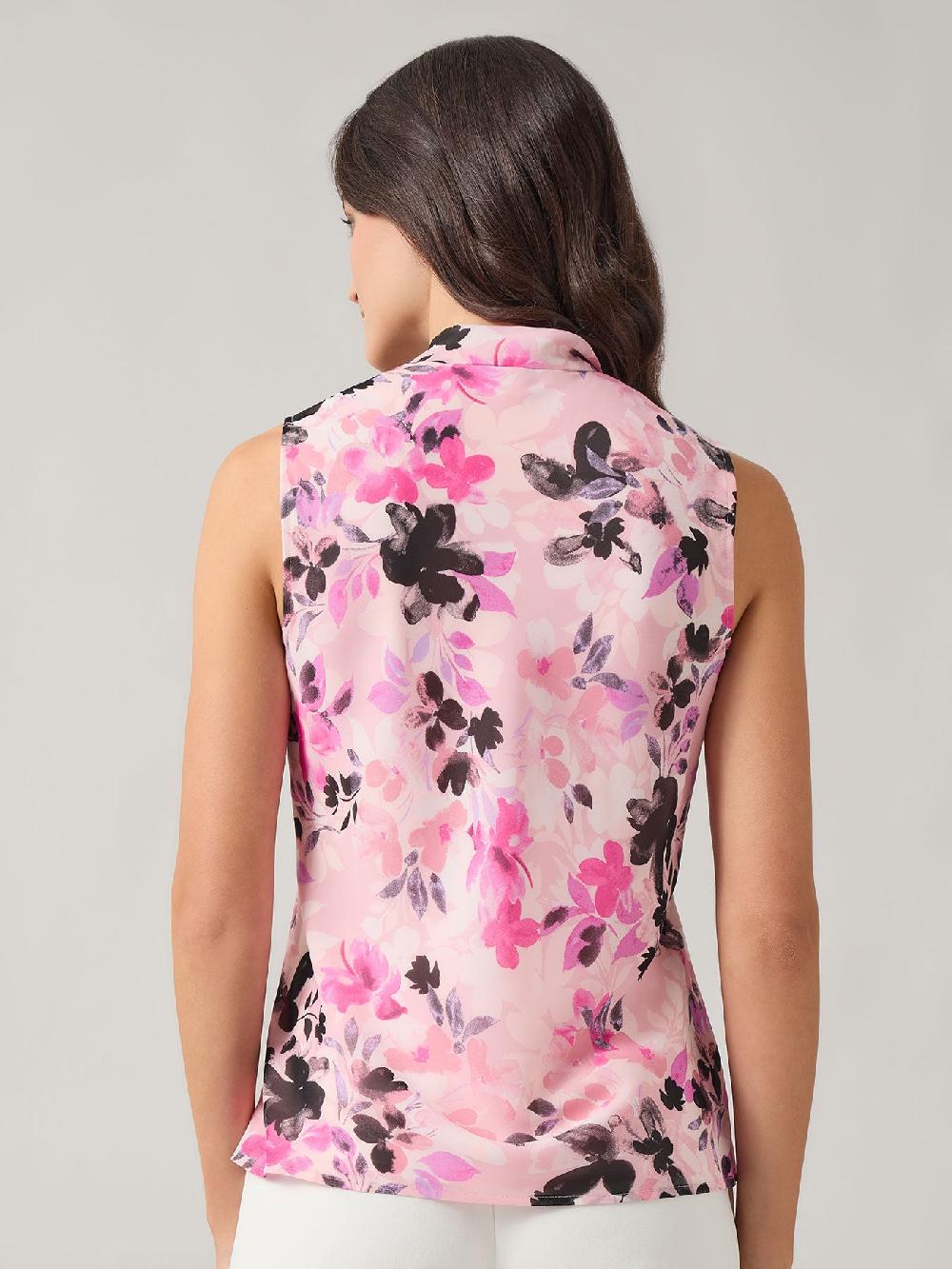 Kasper Audrey Blouse Printed Chiffon