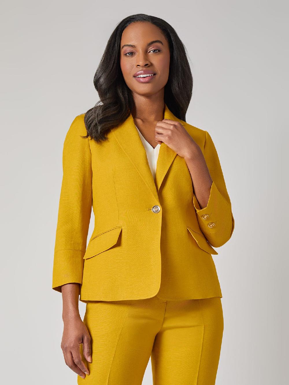 kasper Ava Jacket Linen