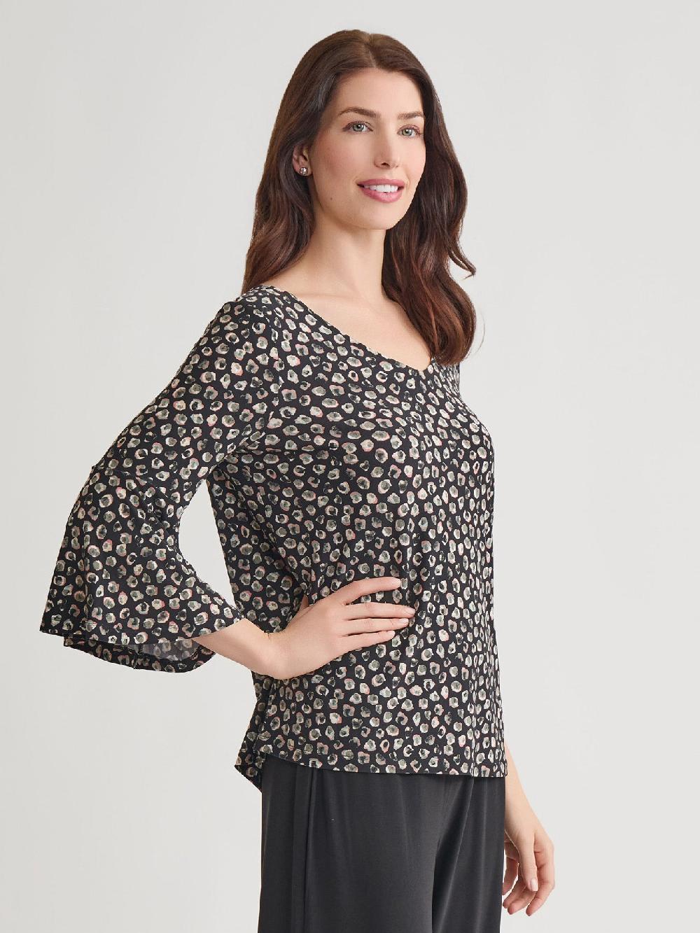 Kasper Bell Sleeve Tunic Everyday Knit