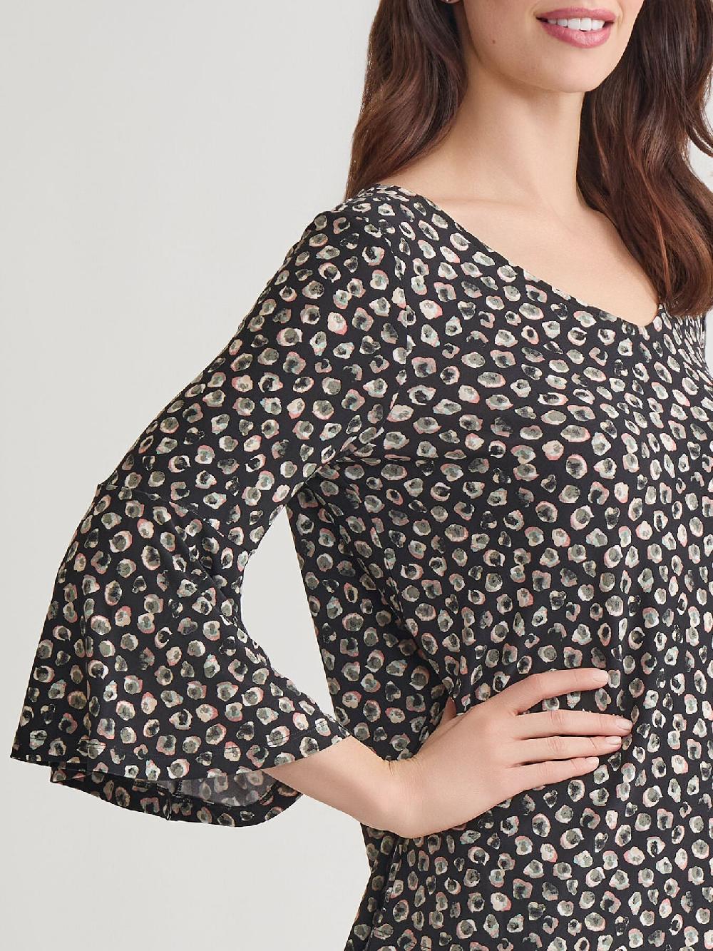 Kasper Bell Sleeve Tunic Everyday Knit