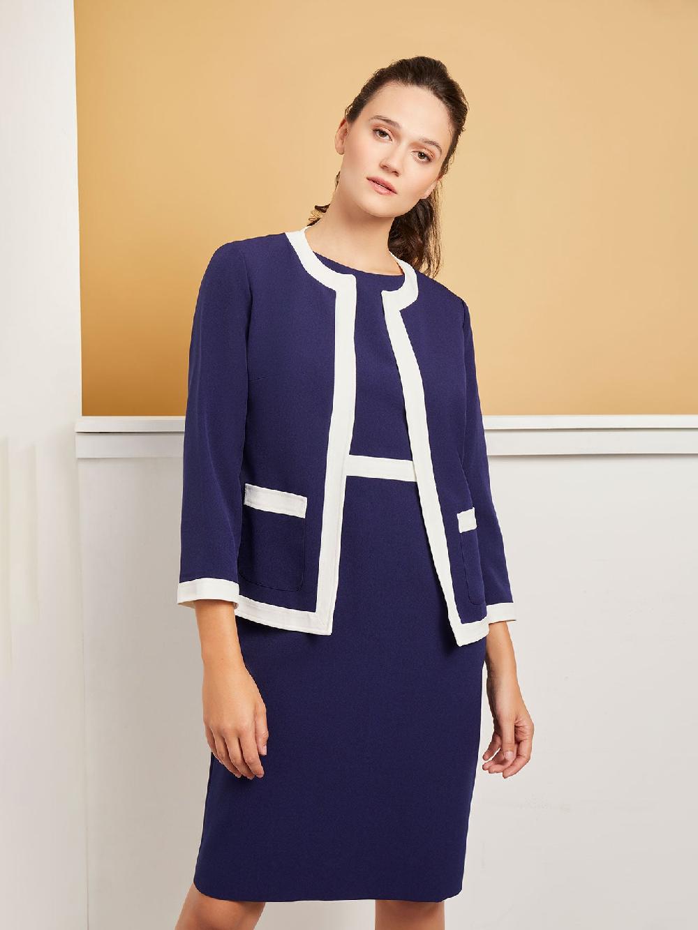 Kasper Bradshaw Jacket Iconic Stretch Crepe