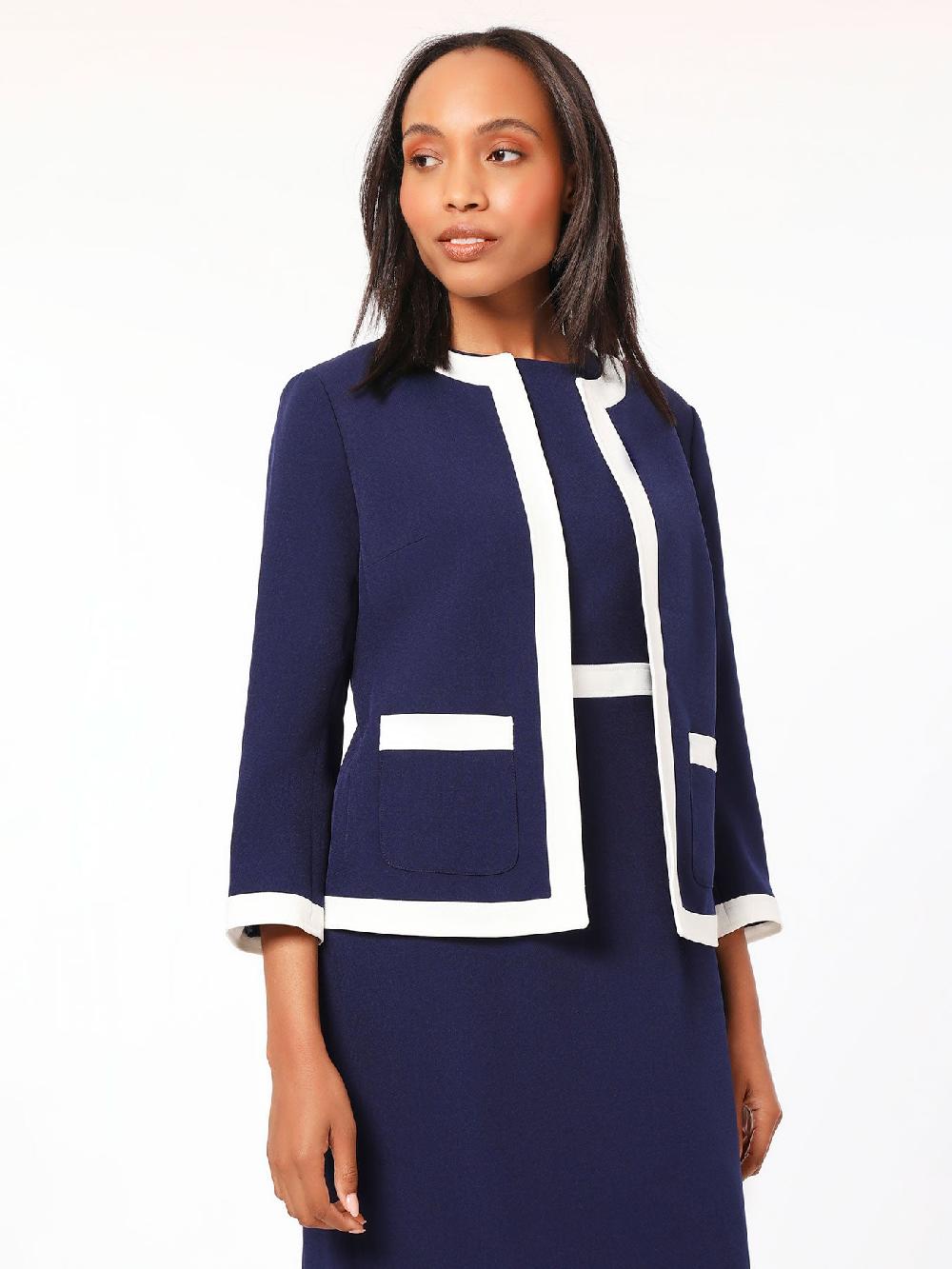 Kasper Bradshaw Jacket Iconic Stretch Crepe