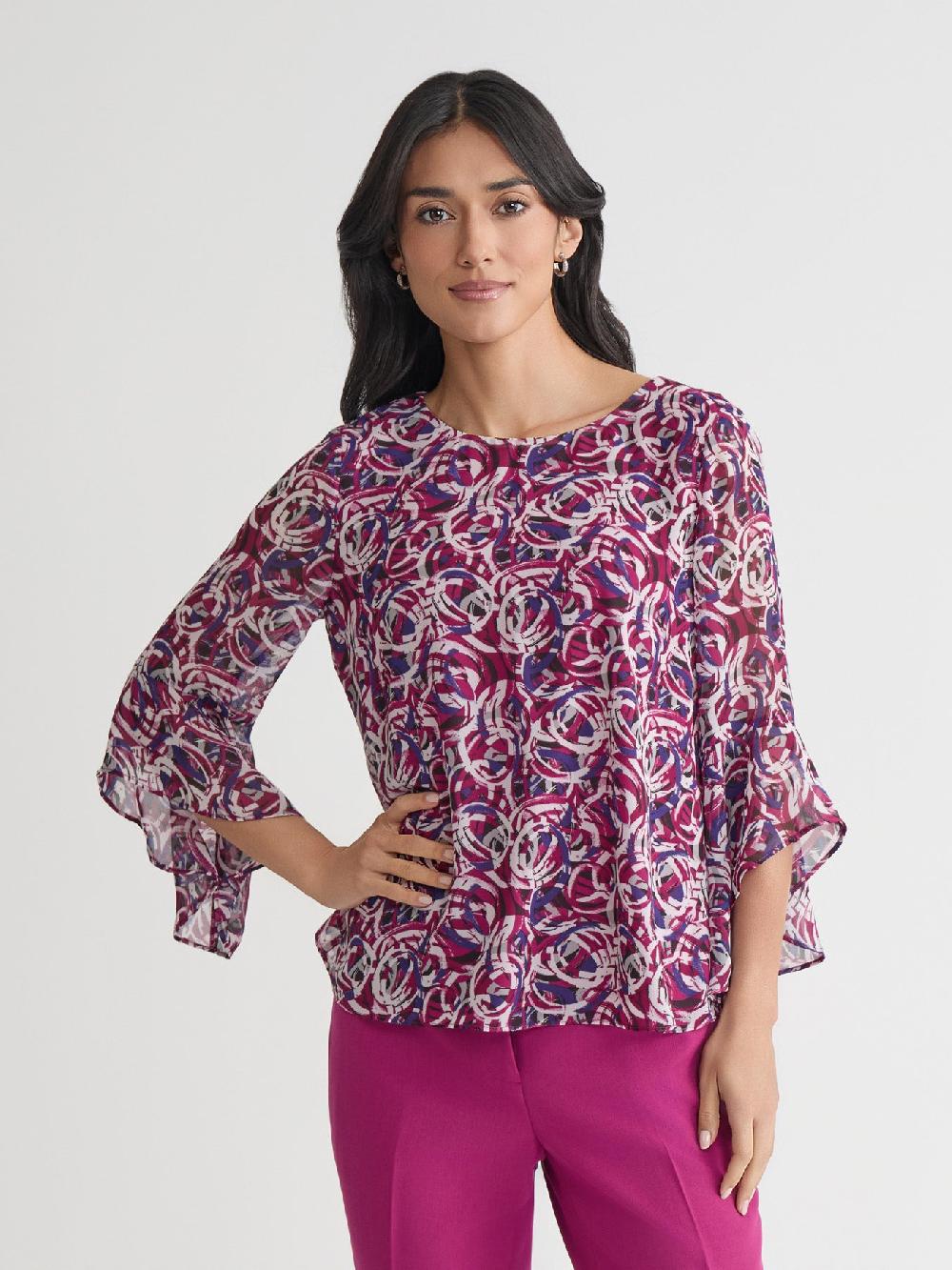 kasper Carrie Blouse Soft Drape