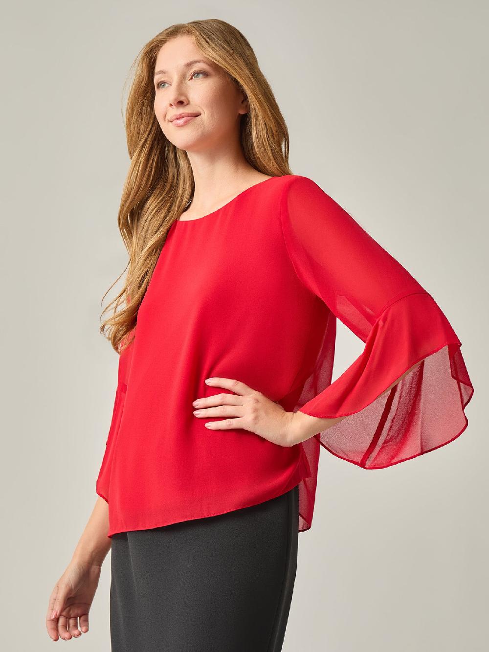 Kasper Carrie Blouse Soft Drape
