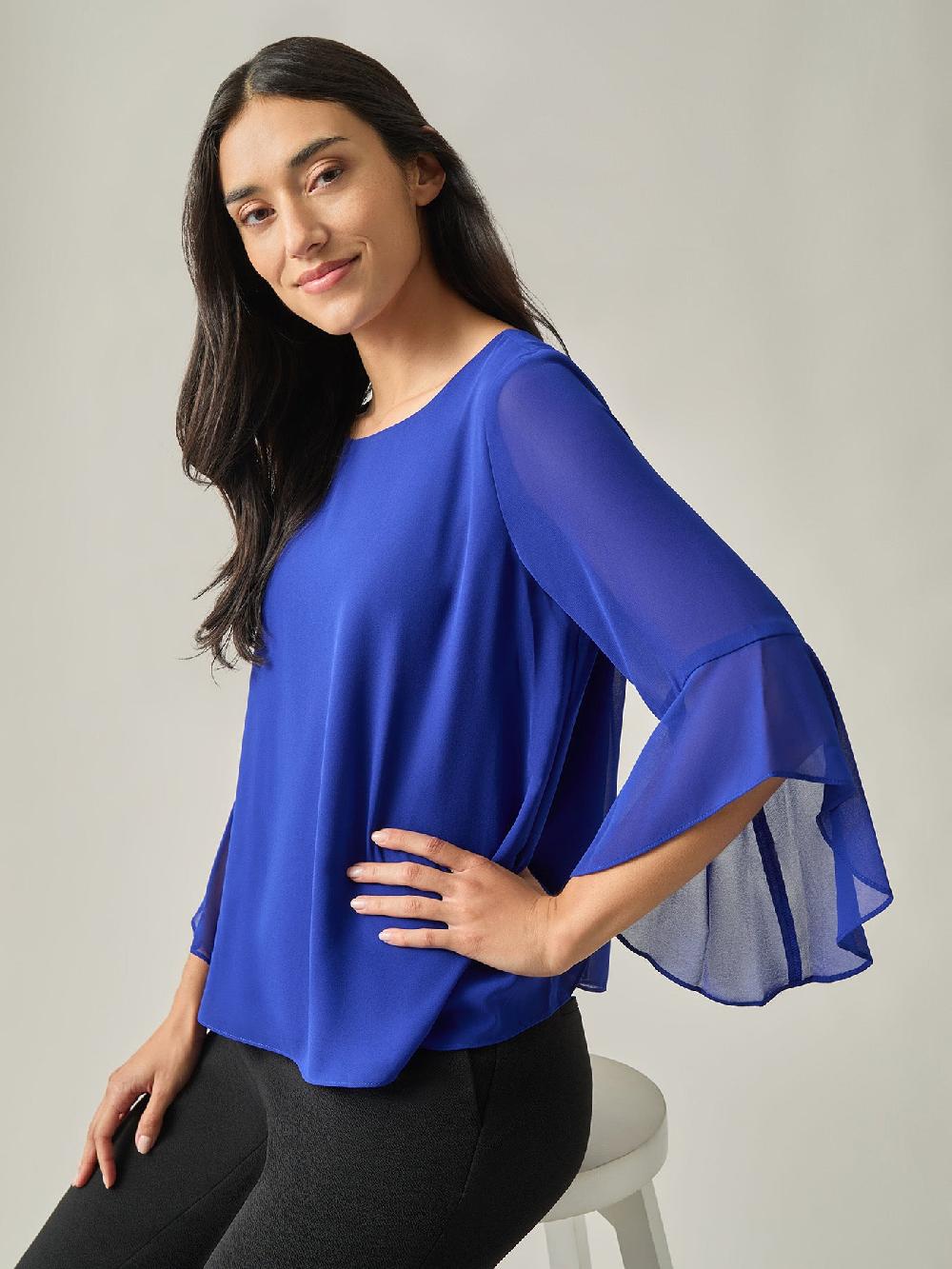 Kasper Carrie Blouse Soft Drape
