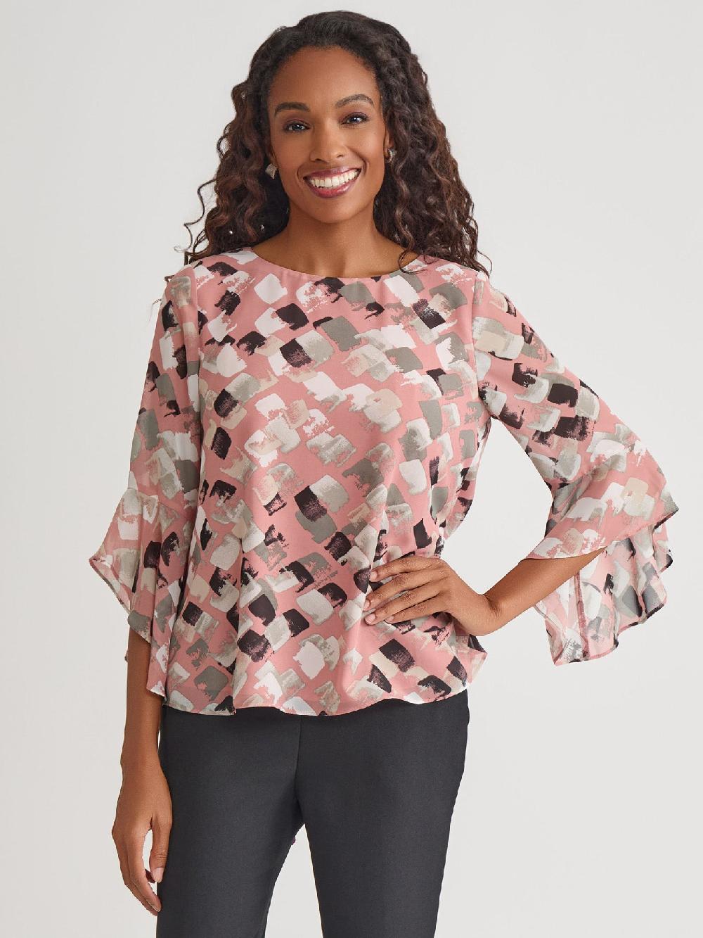 kasper Carrie Blouse Soft Drape