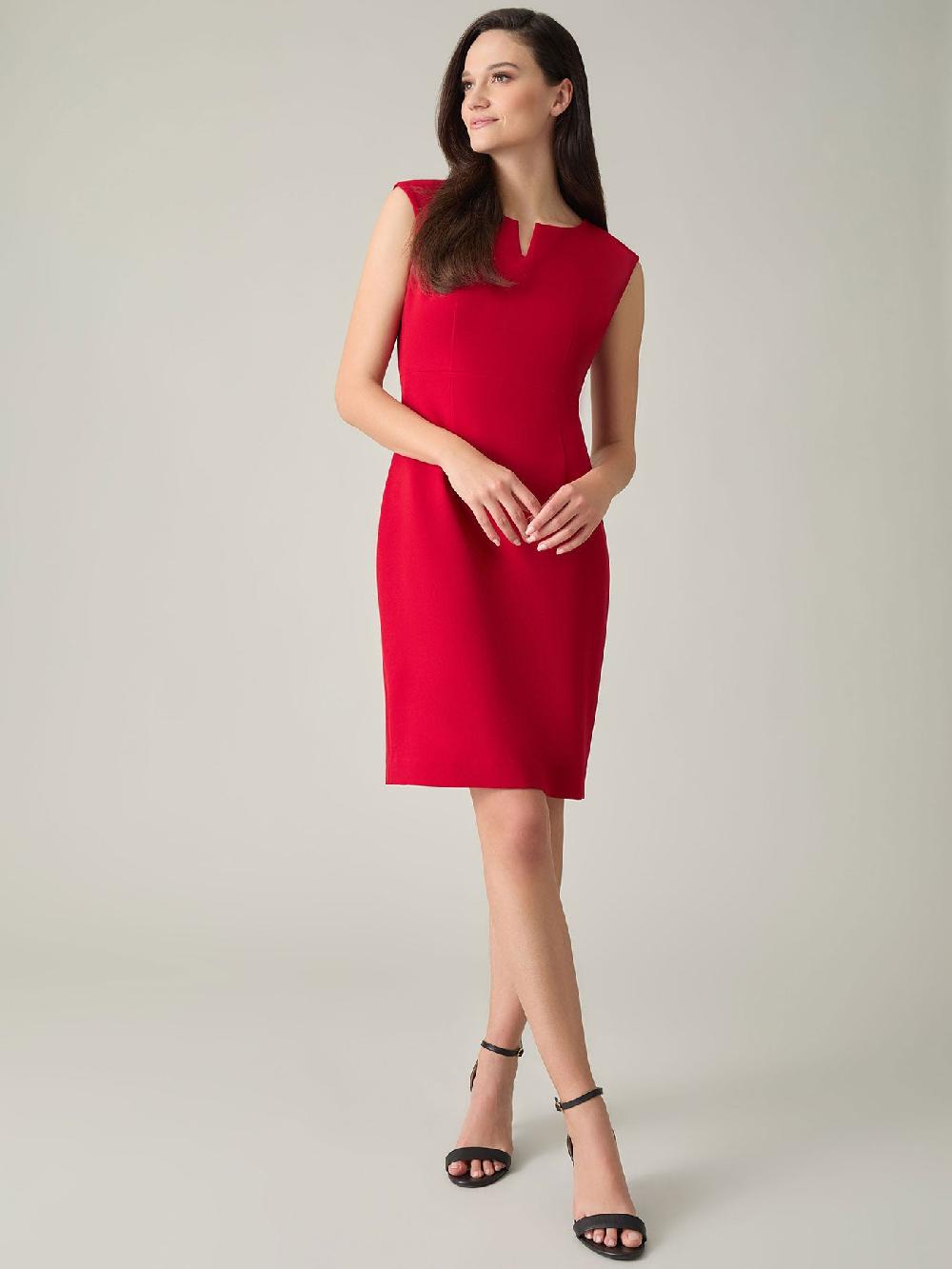kasper Charlotte Dress Iconic Stretch Crepe