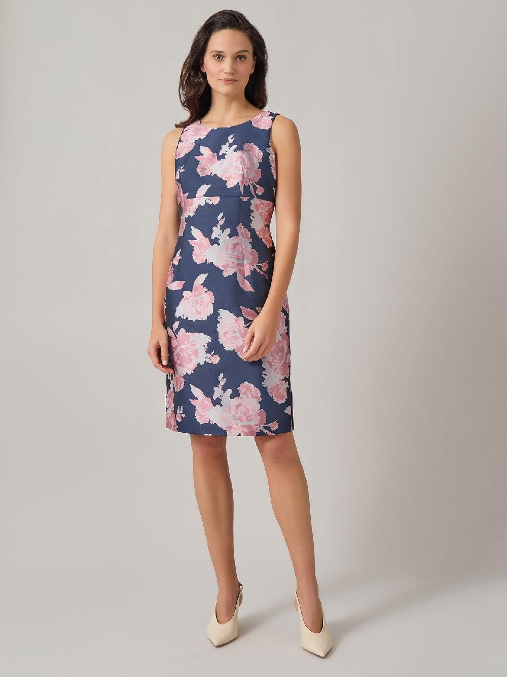 kasper Claudette Dress Jacquard