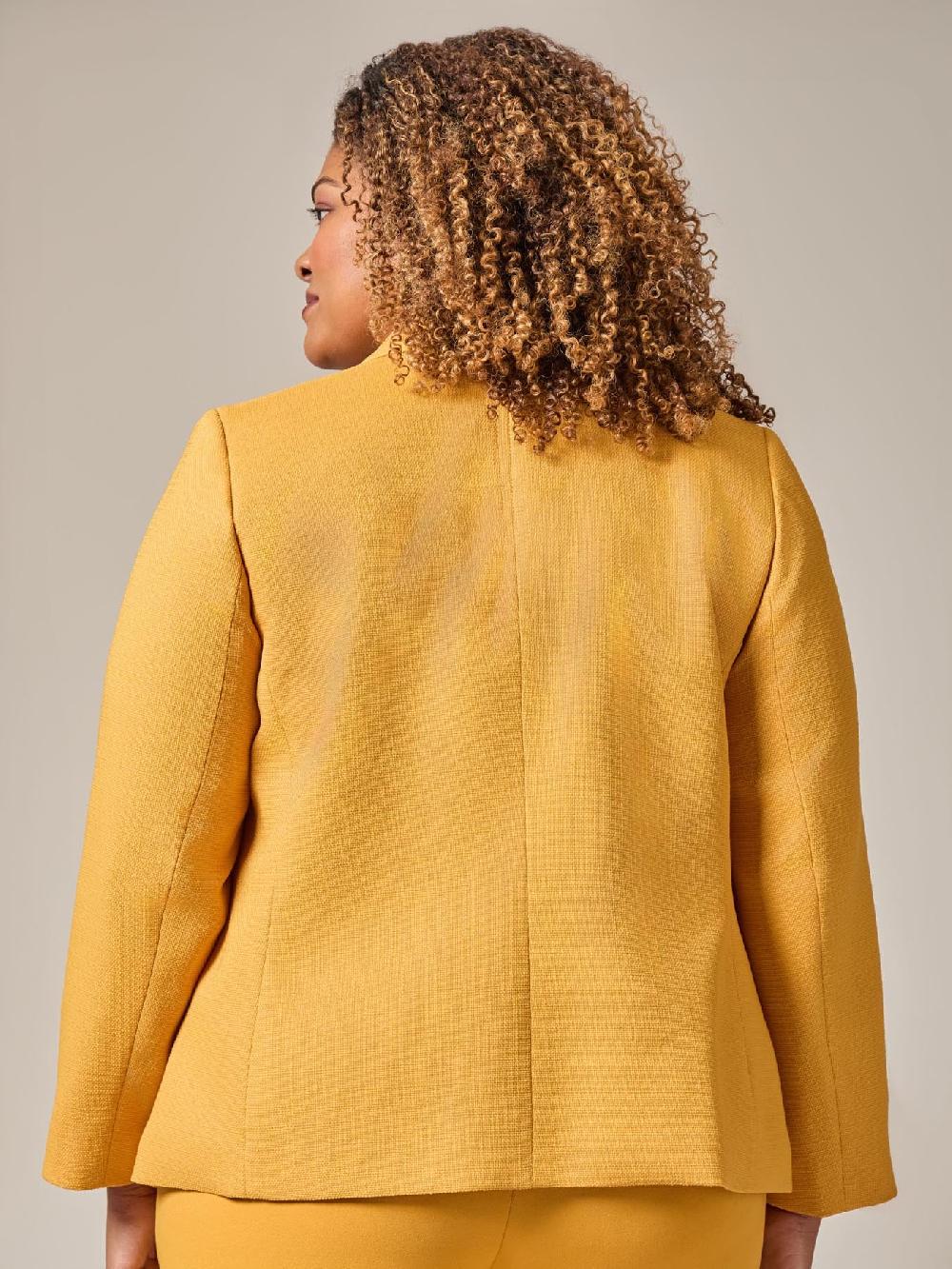 Kasper Double Breasted Jacket Gold Signature