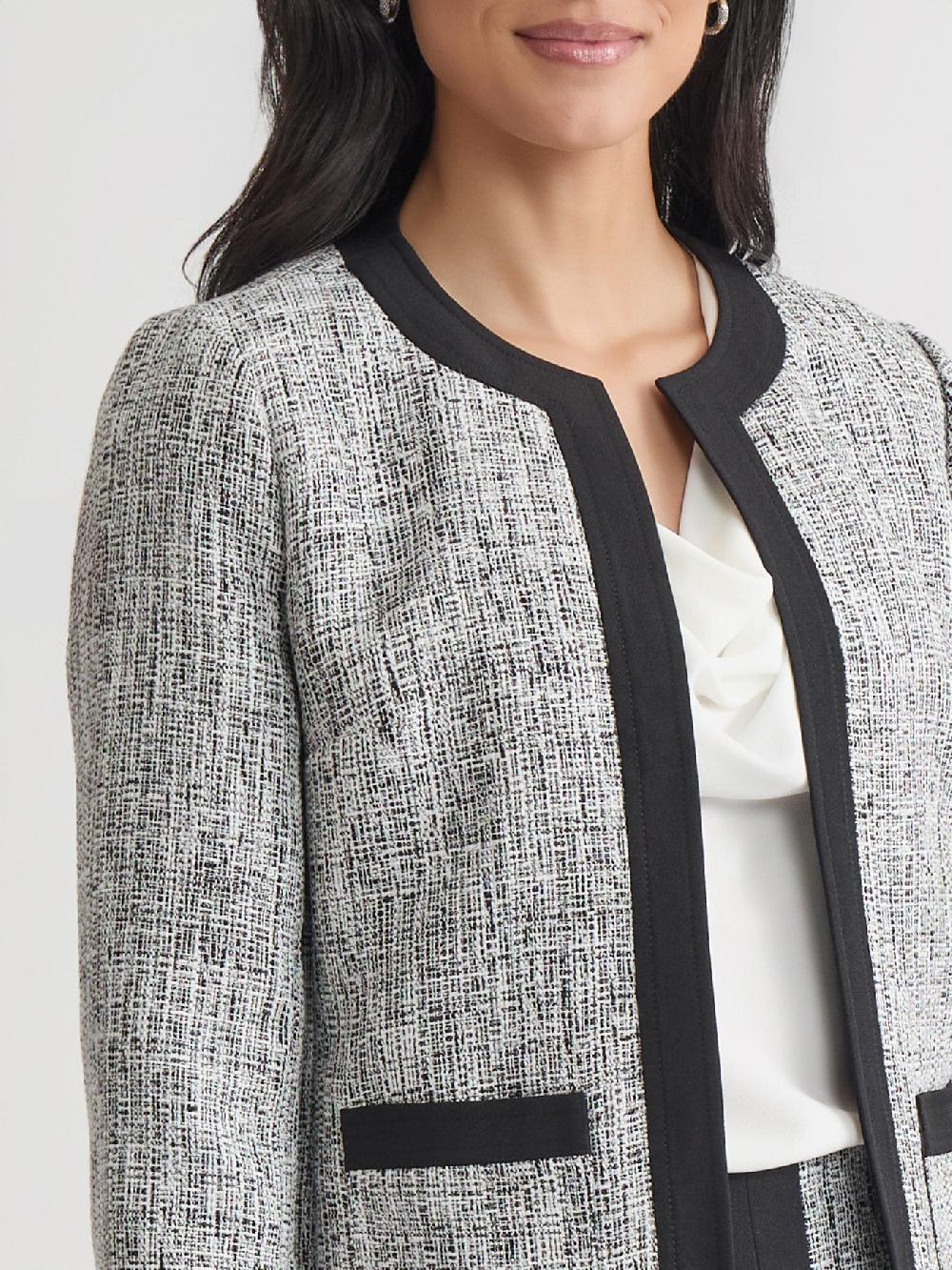 Kasper Framed Jacket Tweed