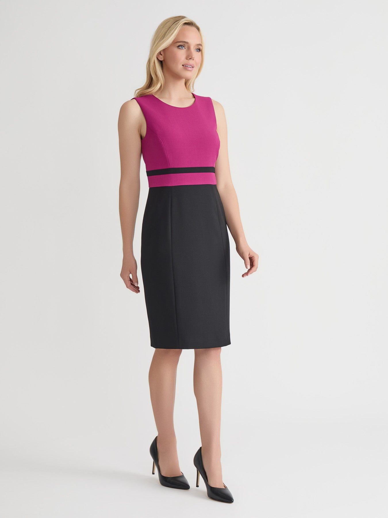 Kasper Grace Dress Iconic Stretch Crepe