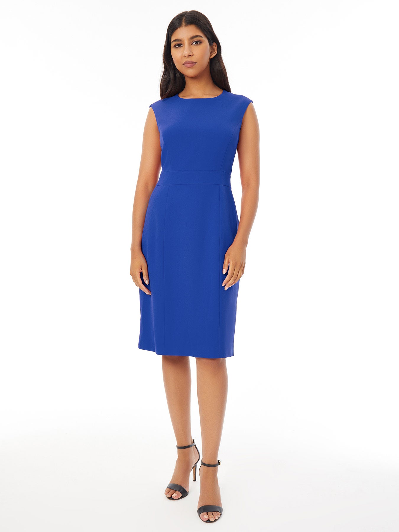 kasper Grace Dress Iconic Stretch Crepe