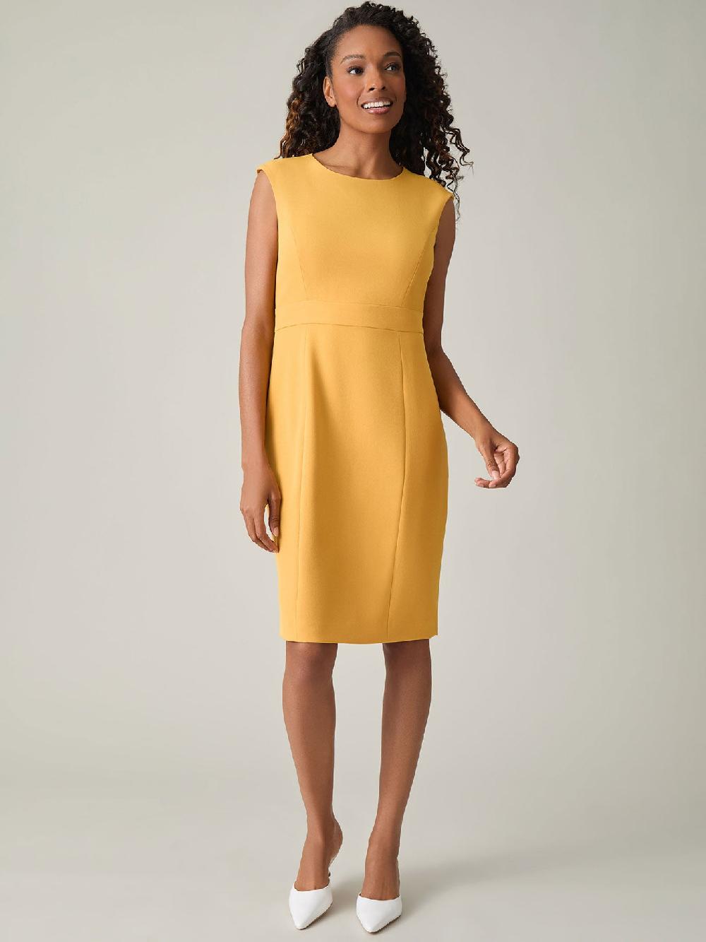 kasper Grace Dress Iconic Stretch Crepe