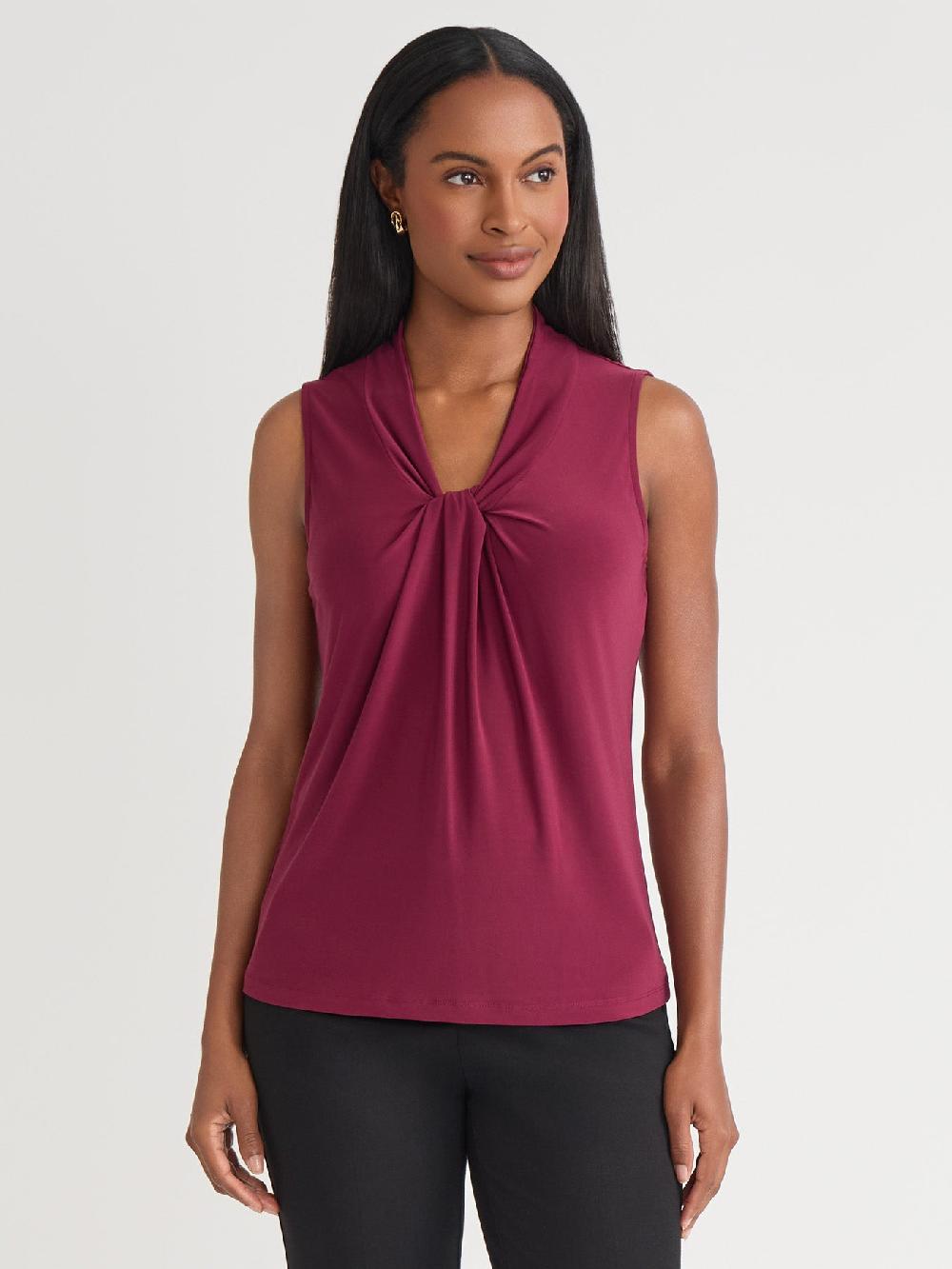 kasper Greer Top Everyday Knit