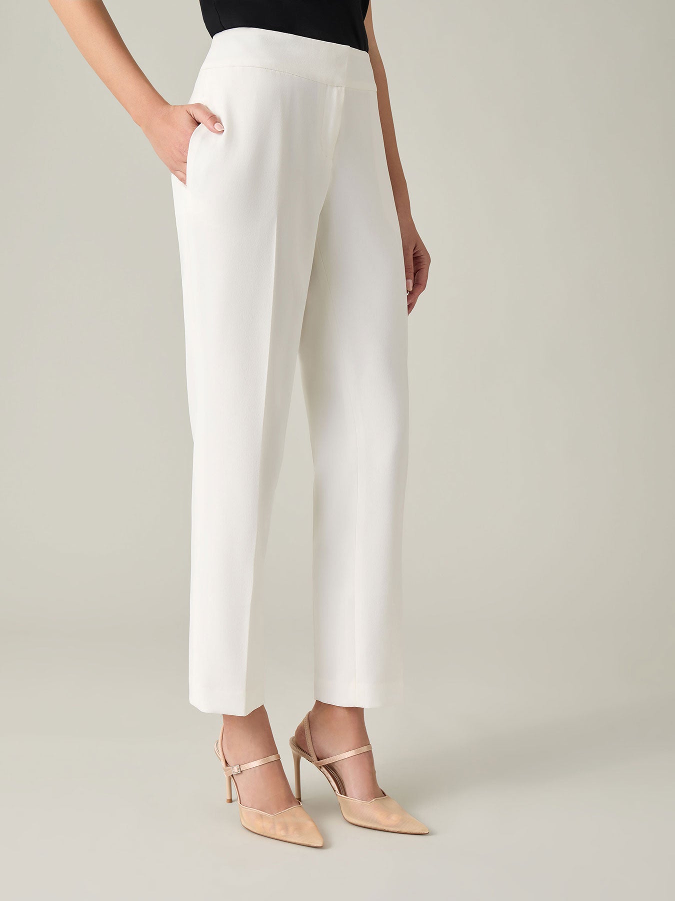 Kasper Harlow Pant Iconic Stretch Crepe