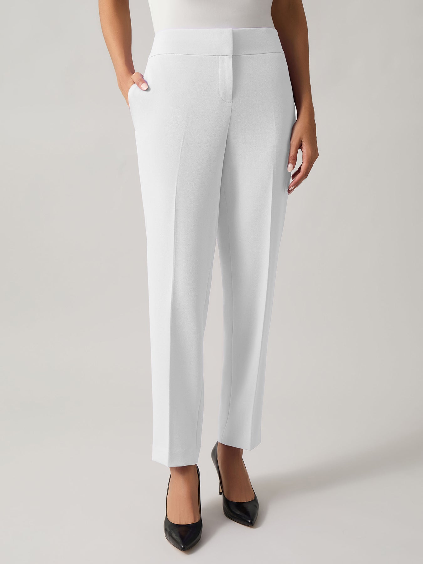 kasper Harlow Pant Iconic Stretch Crepe