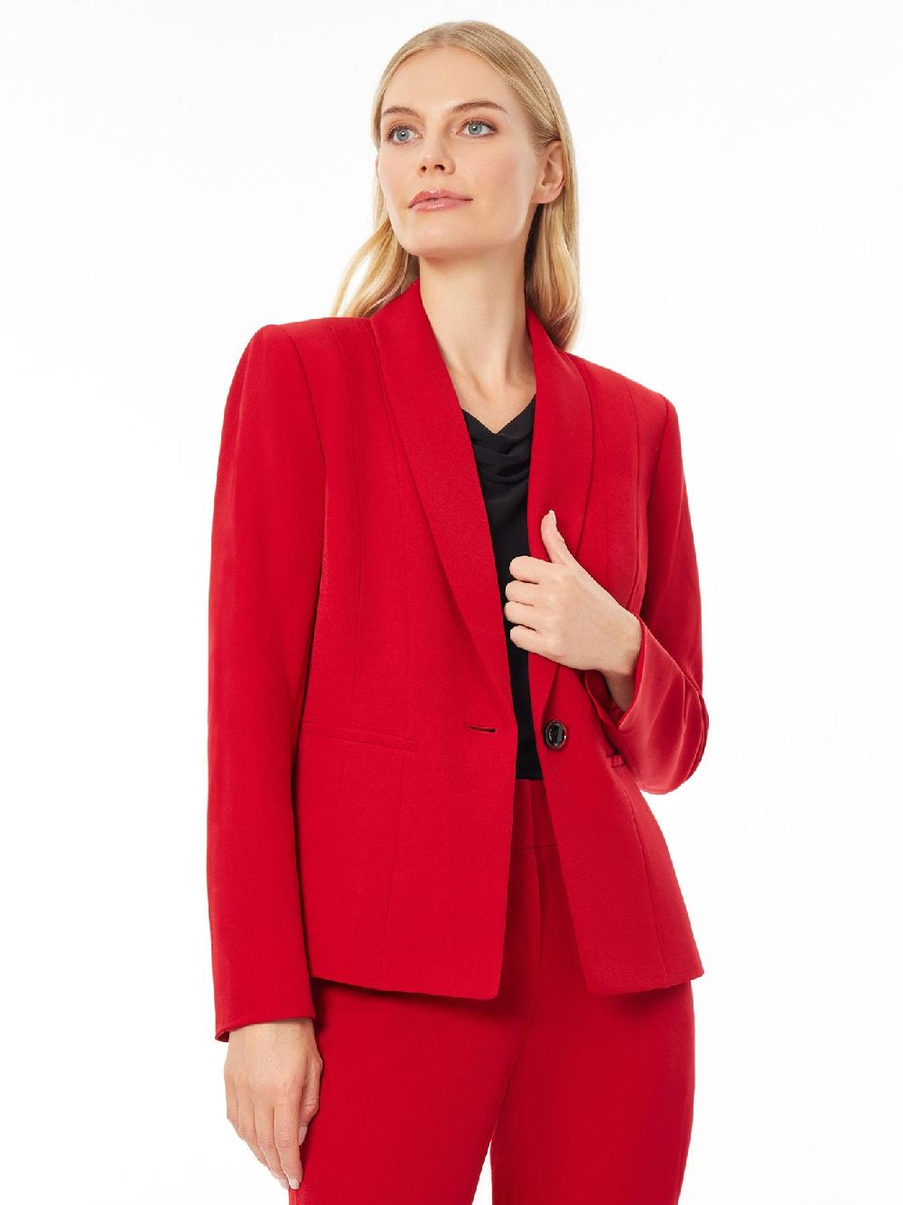 kasper Holly Jacket Icon Stretch Crepe
