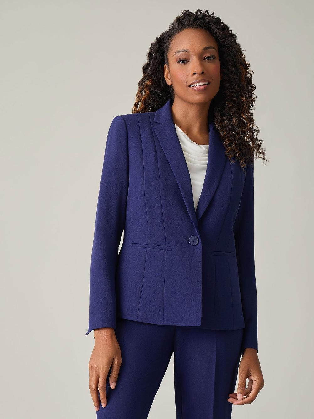 kasper Holly Jacket Icon Stretch Crepe