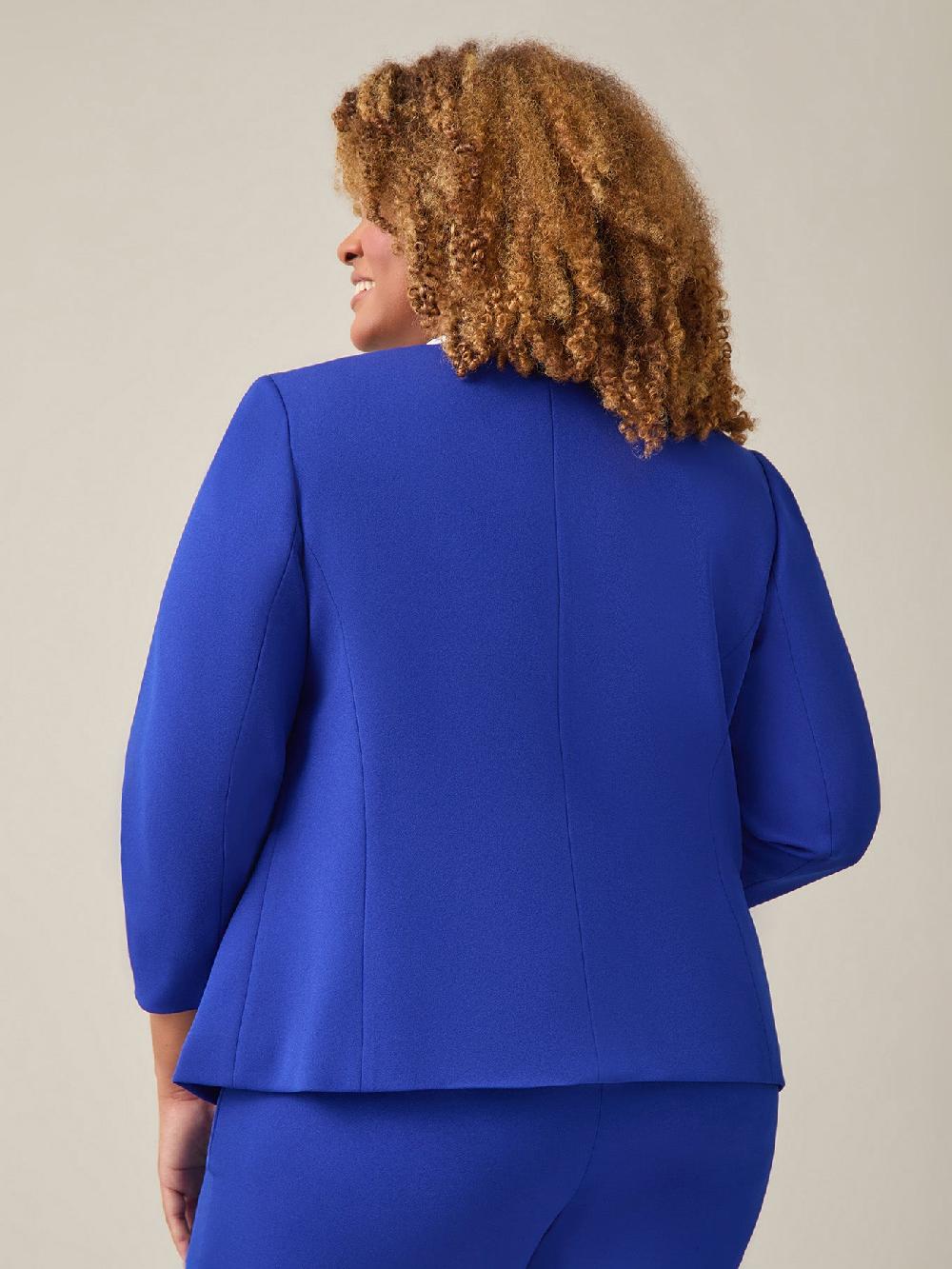 Kasper Patch Pocket Jacket Royal Signature