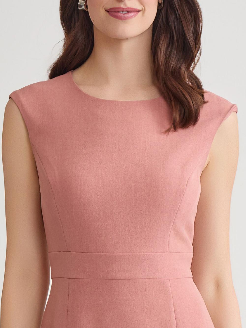 Kasper Petite Grace Dress Iconic Stretch Crepe