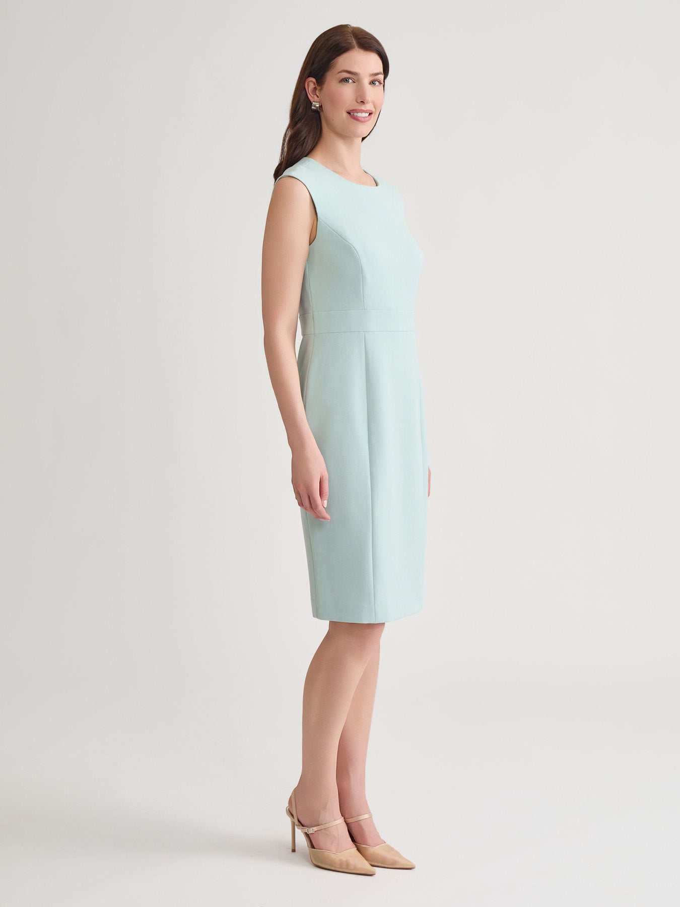 Kasper Petite Grace Dress Iconic Stretch Crepe