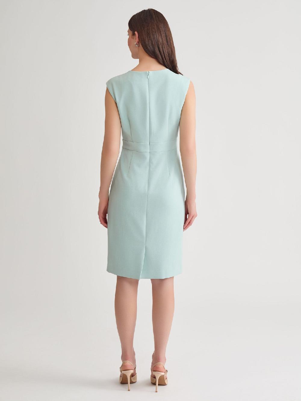 Kasper Petite Grace Dress Iconic Stretch Crepe