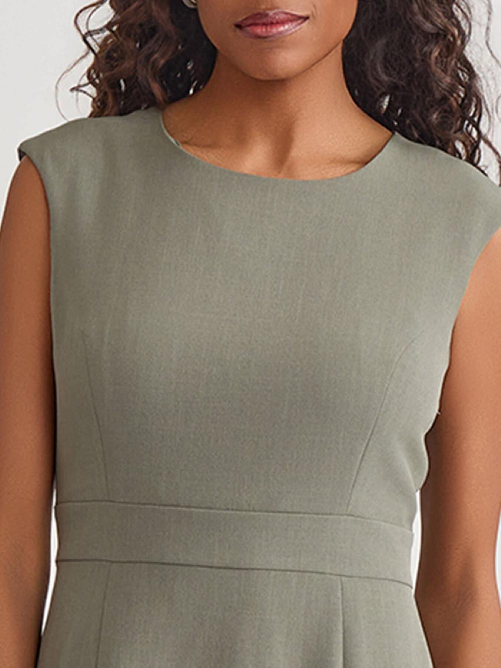 Kasper Petite Grace Dress Iconic Stretch Crepe