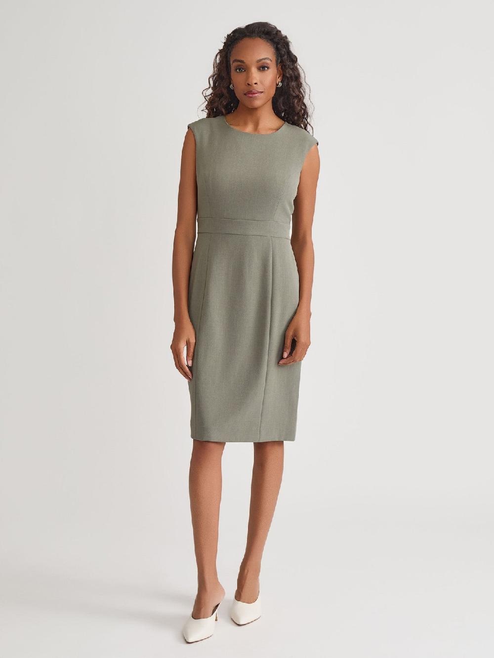 kasper Petite Grace Dress Iconic Stretch Crepe