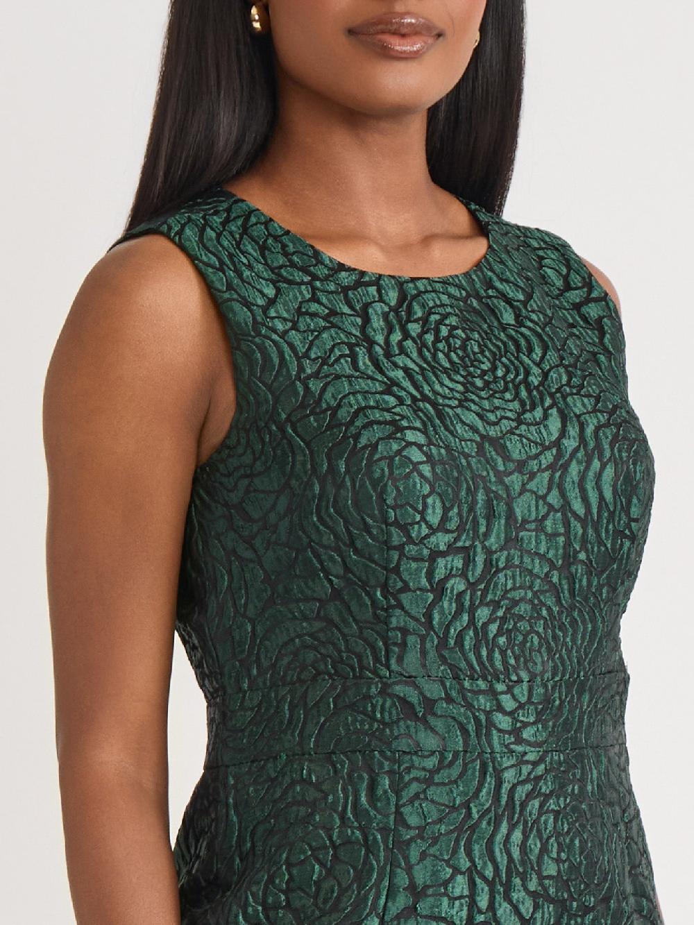 Kasper Petite Grace Dress Jacquard Knit