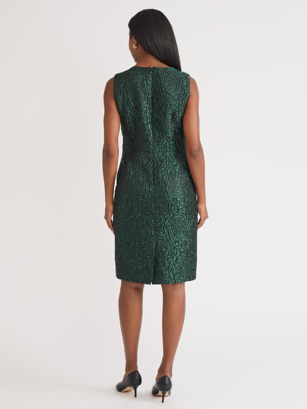 Kasper Petite Grace Dress Jacquard Knit