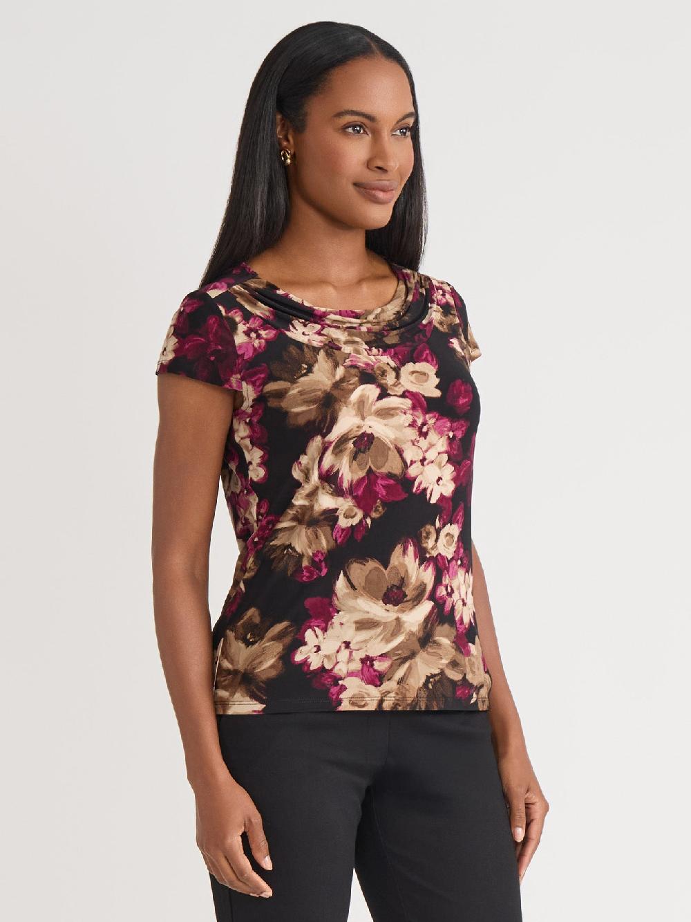 Kasper Petite Mae Top Everyday Knit