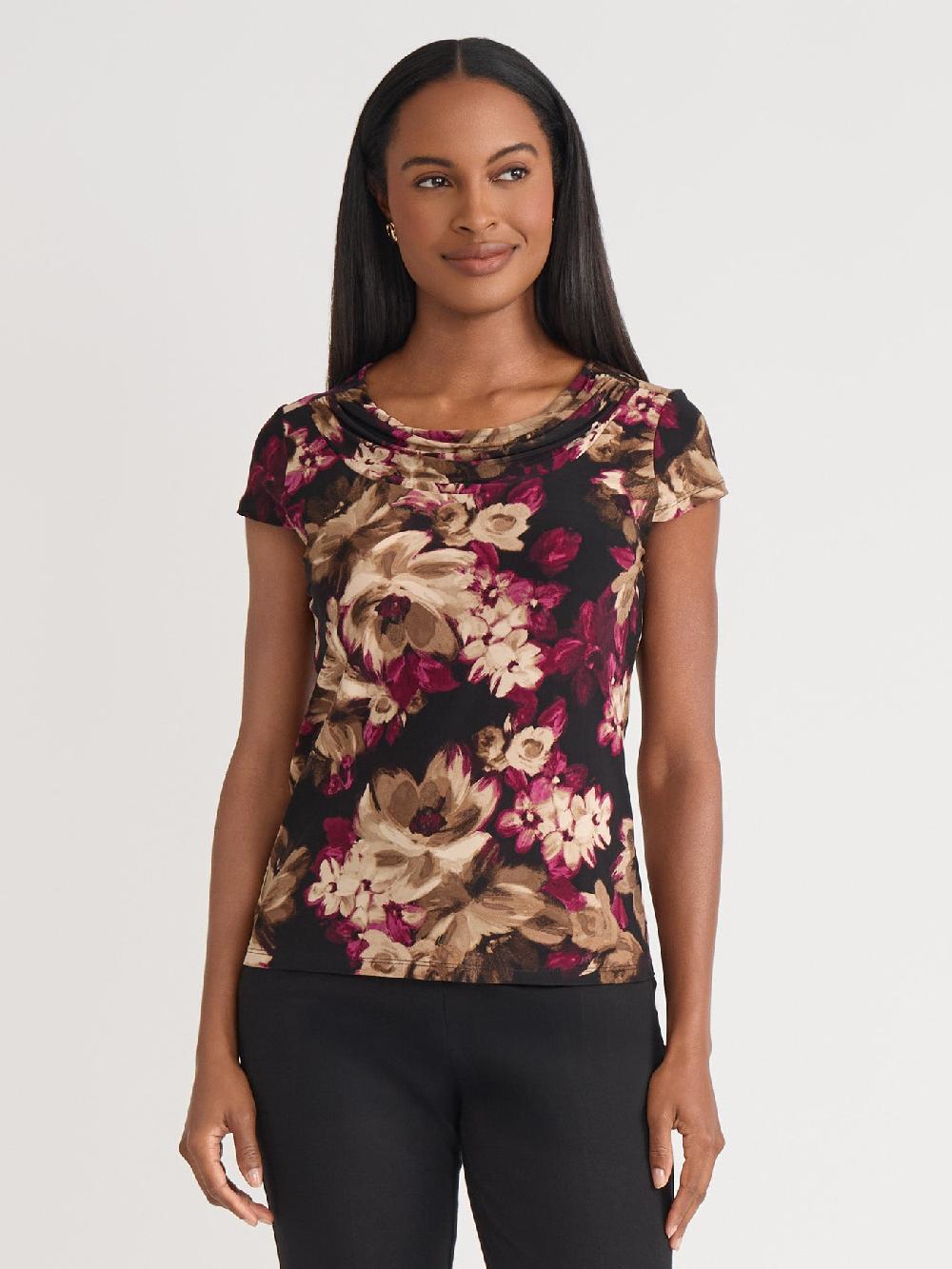 kasper Petite Mae Top Everyday Knit