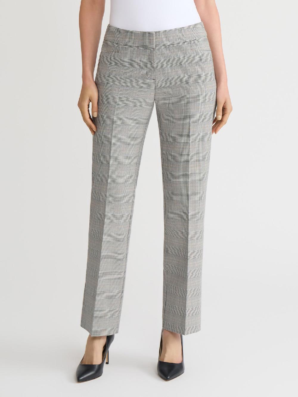 kasper Petite Plaid Trouser