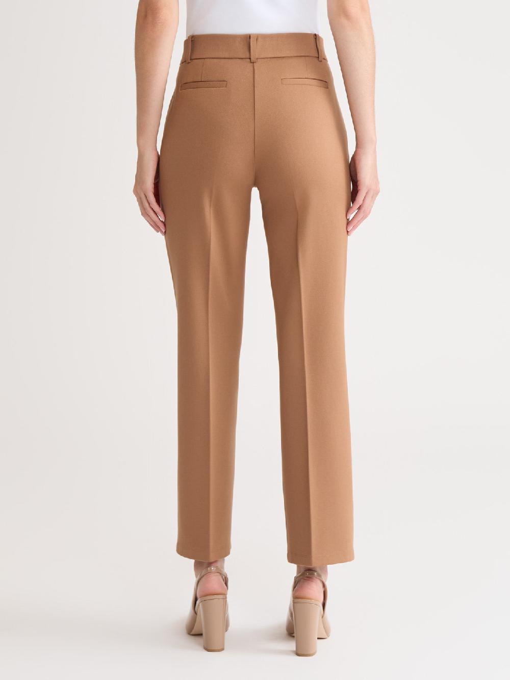 Kasper Petite Pull-On Faux Fly Front Pant