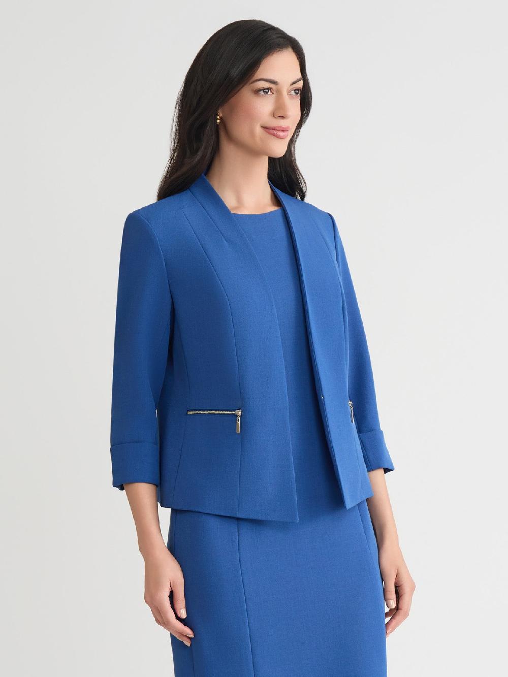 Kasper Petite Sophia Jacket Iconic Stretch Crepe