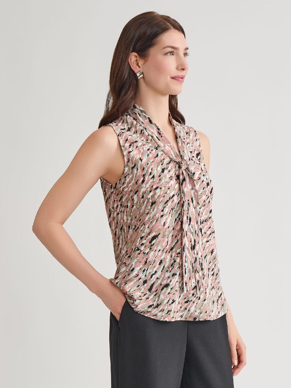 Kasper Plus Audrey Blouse Classic Drape