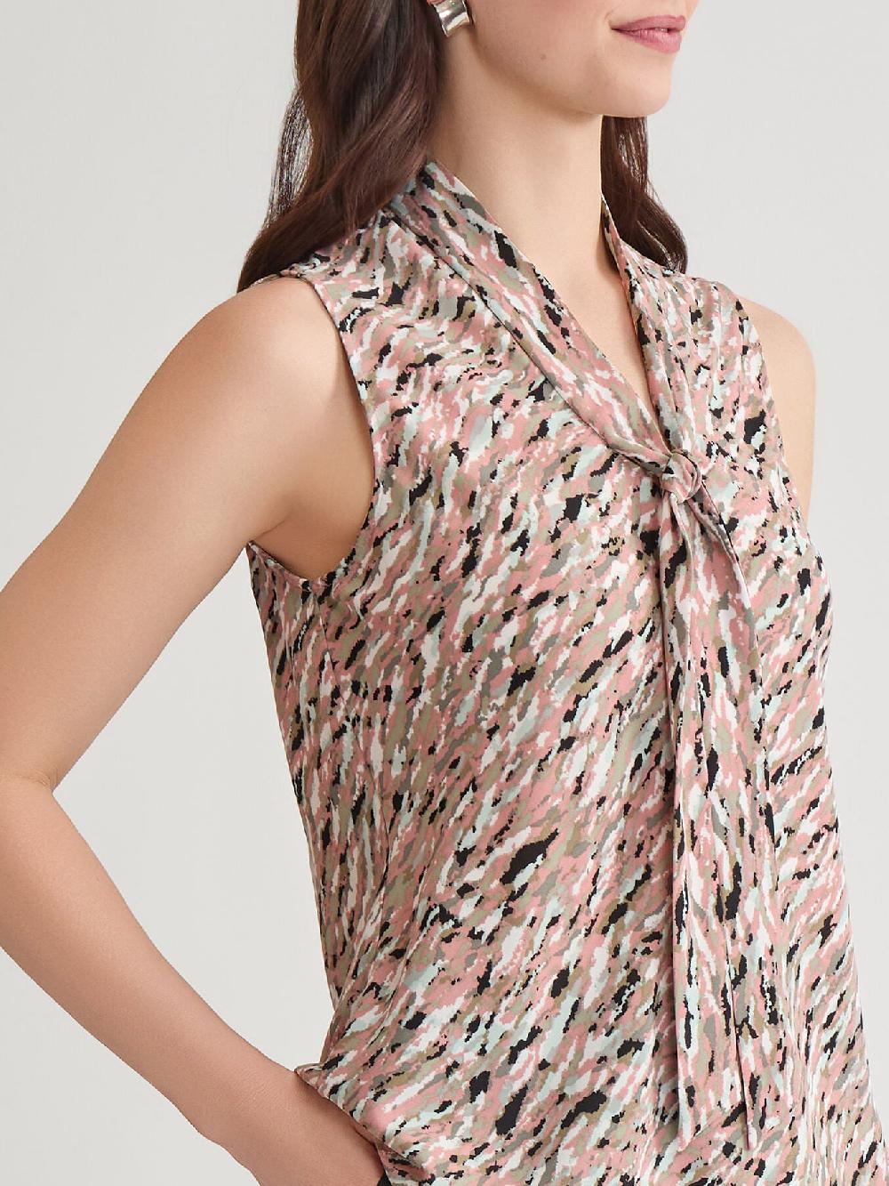 Kasper Plus Audrey Blouse Classic Drape