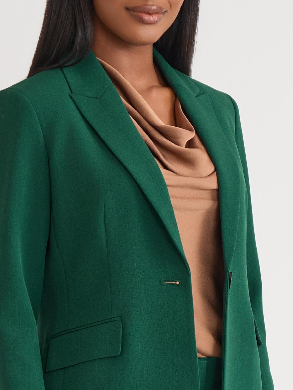 Kasper Plus Ava Jacket Iconic Stretch Crepe