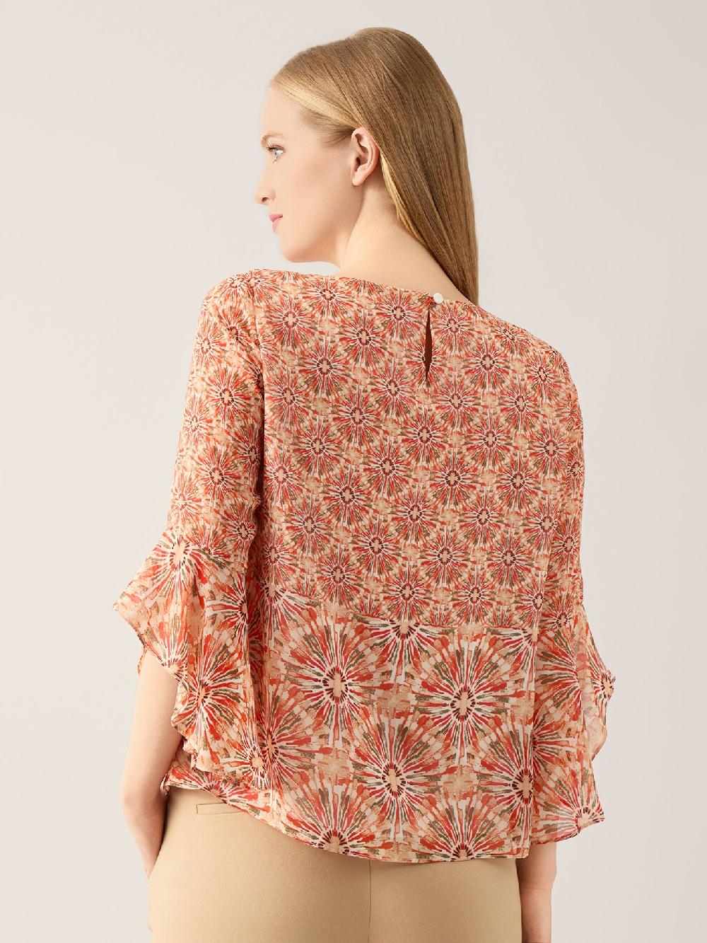 Kasper Plus Carrie Blouse Soft Drape