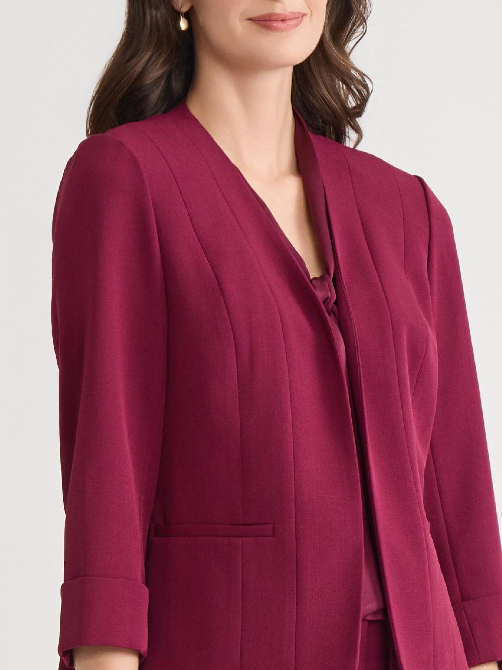 Kasper Plus Elle Jacket Iconic Stretch Crepe